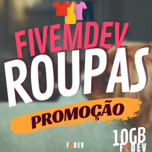 PACK 10GB DE ROUPAS GTA RP FIVEM