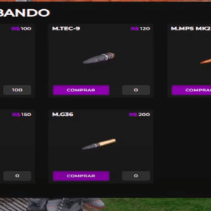 SCRIPT CONTRABANDO DE MUNIÇÃO - MERCADO NEGRO OPEN SOURCE GTA RP FIVEM