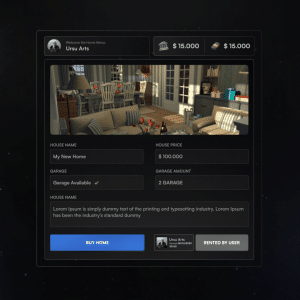 Advanced house system (Metadata, garage, friends system ) / SISTEMA DE CASA AVANÇADO GTA RP FIVEM