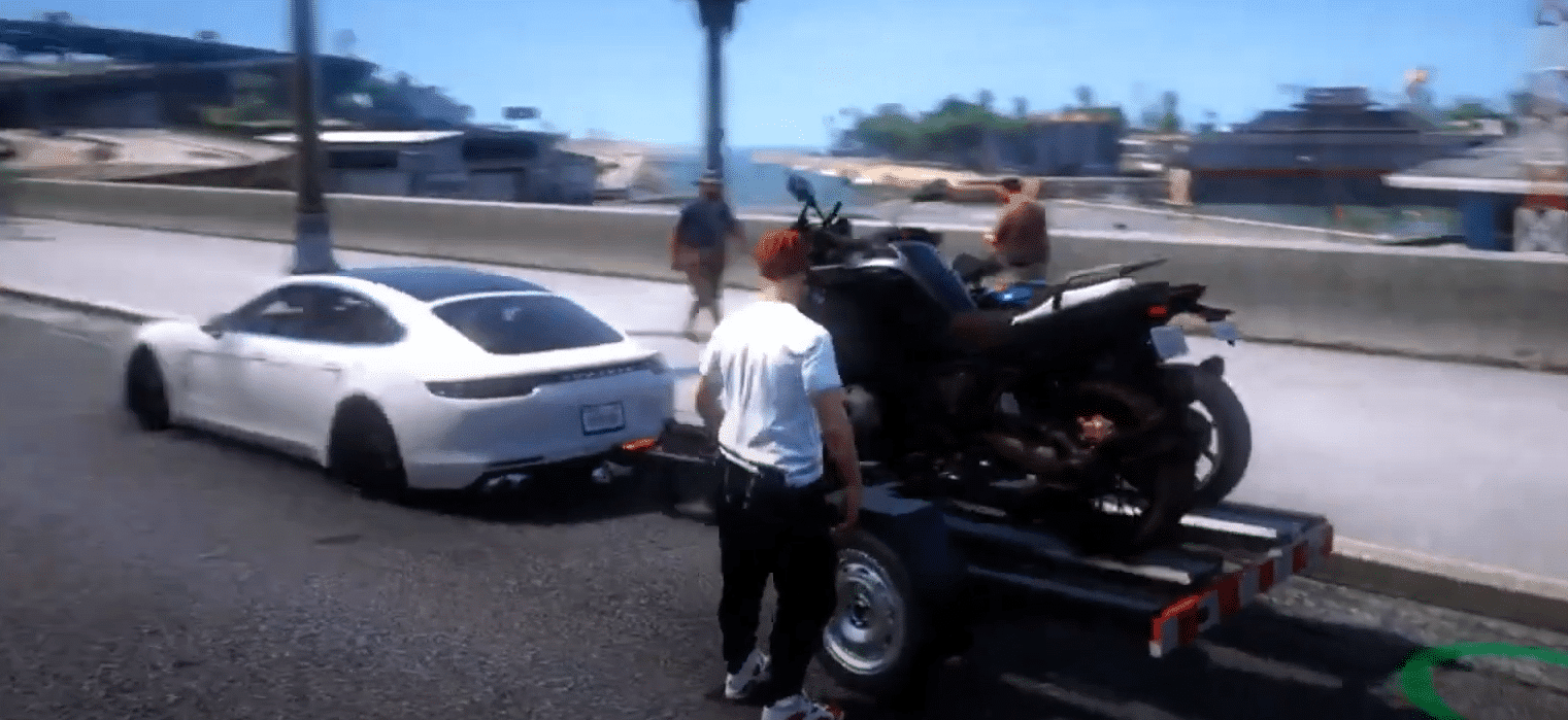 CARRETINHA DE CARRO, MOTO E JETSKI GTA RP FIVEM