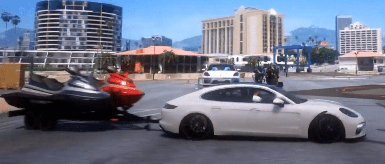 CARRETINHA DE CARRO, MOTO E JETSKI GTA RP FIVEM
