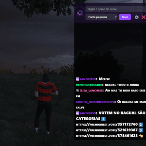 Sistema de Twitch Chat Ingame para FiveM – Sem Alt+Tab!