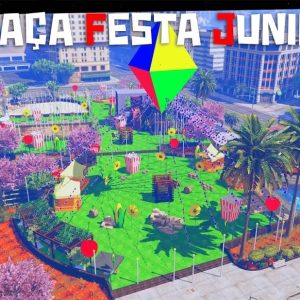 PRAÇA FESTA JUNINA GTA RP FIVEM