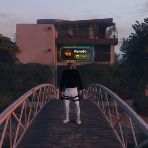 TAG ADMIN MODELO EXCLUSIVO FIVEMDEV - BY HIDEKI GTA RP FIVEM