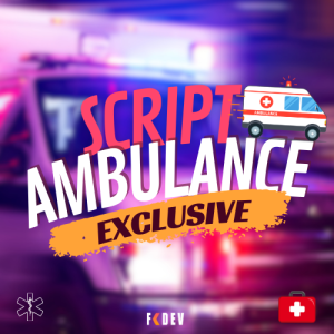 SAMU RJ - Sistema Completo de Emergência Médica para Fivem gta rp