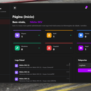 painel staff completo