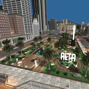 PRAÇA ALTA ROLEPLAY GTA RP FIVEM