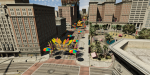 PROPS DE CARNAVAL + PALCO NO LAGO GTA RP FIVEM