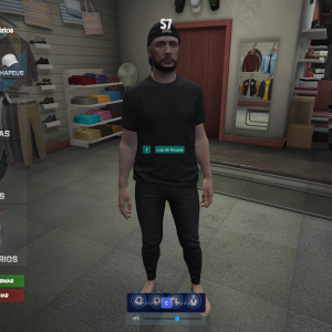 SKINSHOP CREATIVE + OLHINHO INTERACTION GTA RP FIVEM