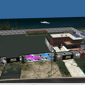 BRATVA COM MURO E MEGA GARAGEM GTA RP FIVEM