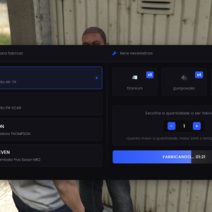 CRAFT CRIAÇÃO DE ARMAS