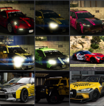 pack de carros night gta rp fivem