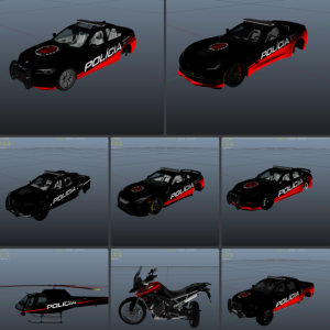 pack de viaturas tema proprio