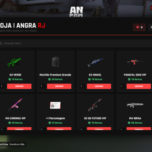 loja ingame venda de itens